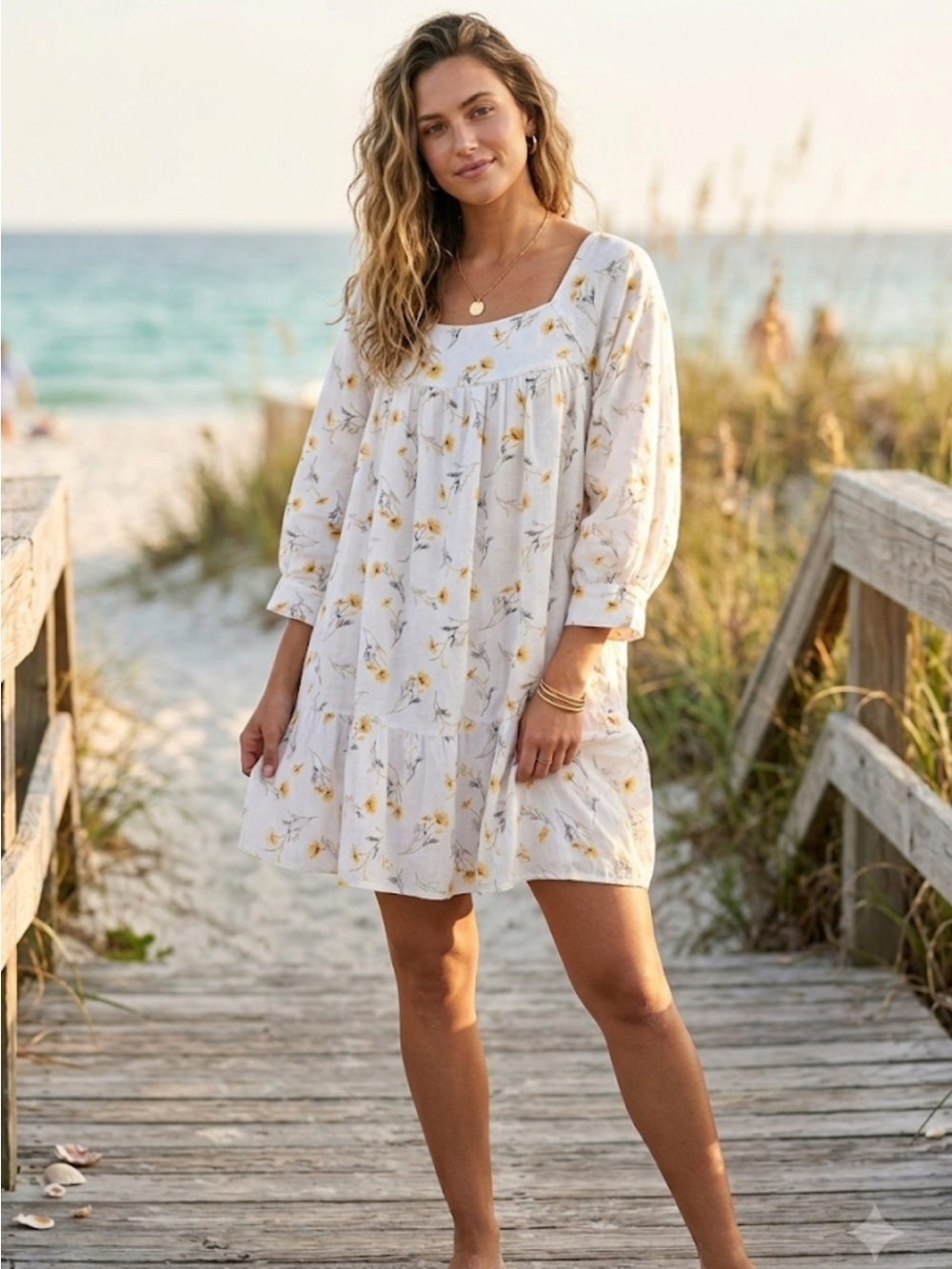 Happy X Nature Floral Luna Dress